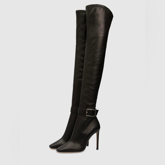 Jimmy Choo Thigh High Boots - Picture 3 of 8